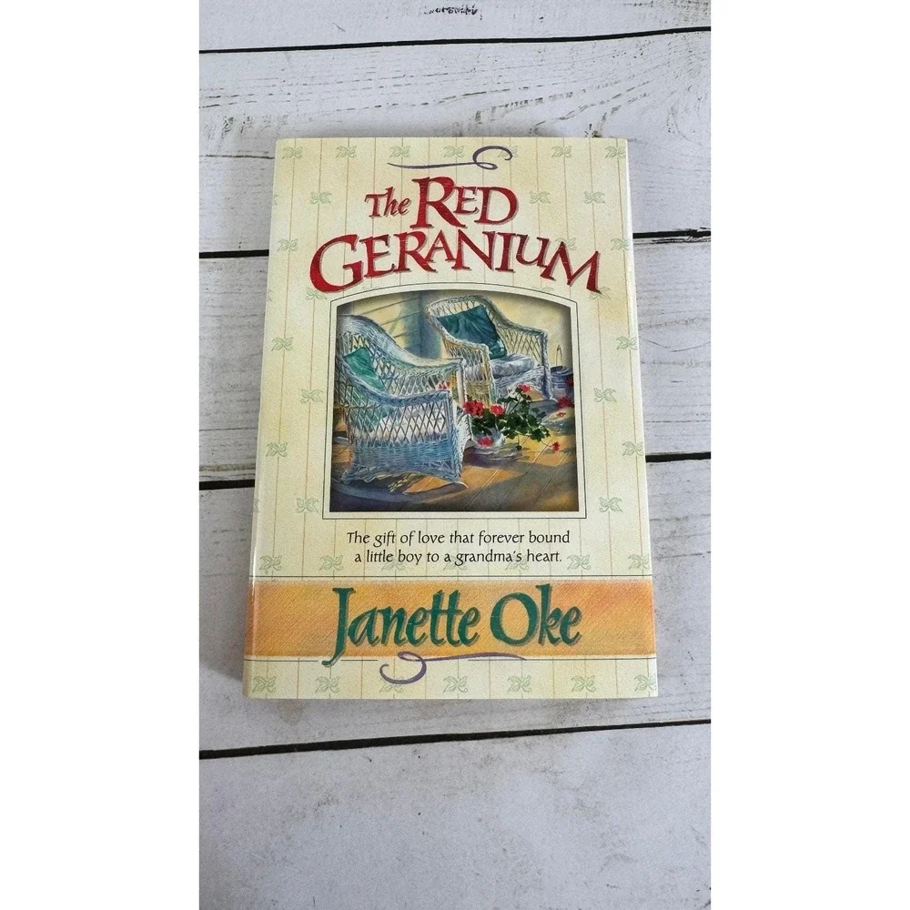 Janette Oke Lot 5 Books Red Geranium Nana's Gift Matchmakers Like Gold Refined